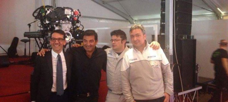 Ex Fma, Max Giusti a Pratola Serra per il nuovo motore Alfa