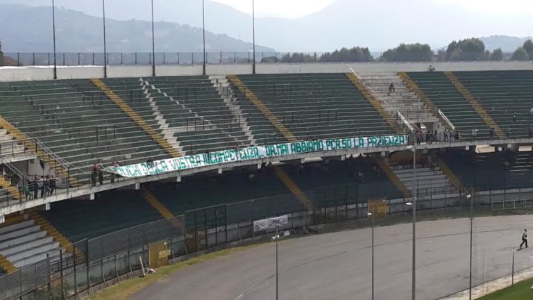 Avellino-Cavese, la Curva Sud si mobilita: è il giorno della protesta