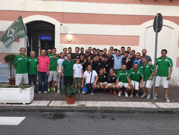 FOTO/ Avellino Calcio – La Primavera di Cioffi in visita al Club Lupi Valle Caudina