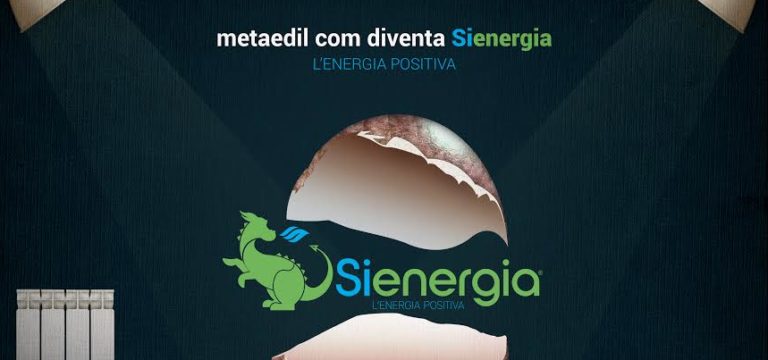 La Metaedil Com si “evolve” e diventa Sienergia, l’energia positiva