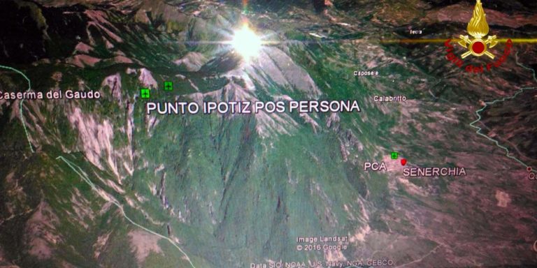 FOTO/ Continuano le ricerche del 67enne disperso a Senerchia