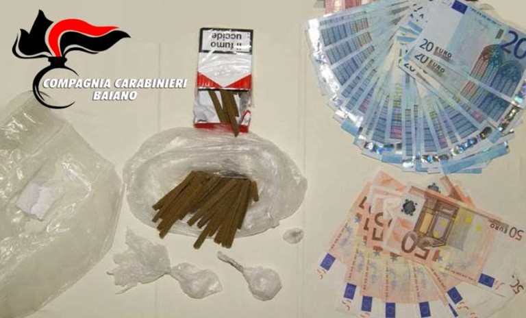 Baianese, spaccio di coca e hashish: arrestato 40enne napoletano