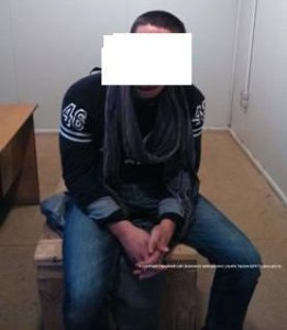 La foto del giovane pubblicata sul sito web della Guardia ucraina