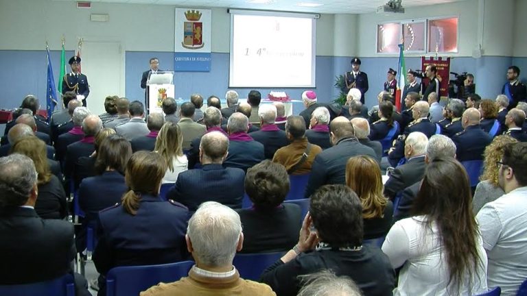 VIDEO/ Festa della Polizia, l’addio di Ficarra: “Porterò Avellino sempre nel cuore”