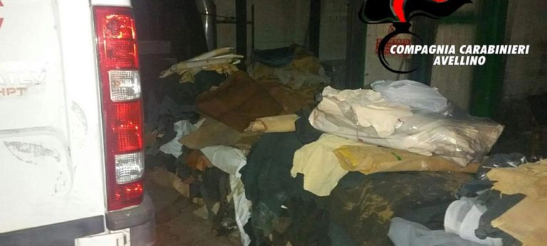 FOTO/ Sventato furto in conceria, 4 arresti nella notte a Solofra