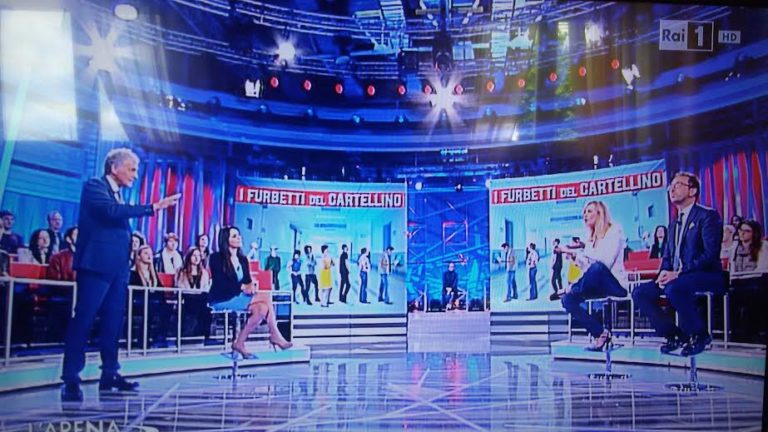 Furbetti del cartellino su Rai 1, Giletti sarcastico: “Un’associazione di scambi di badge”