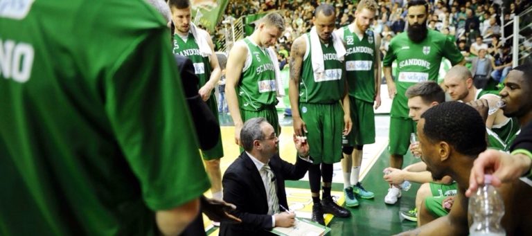 VIDEO/ Basket Scandone, Sacripanti: “Bravi noi, lunedì una nuova battaglia, non abbiamo fatto ancora niente”
