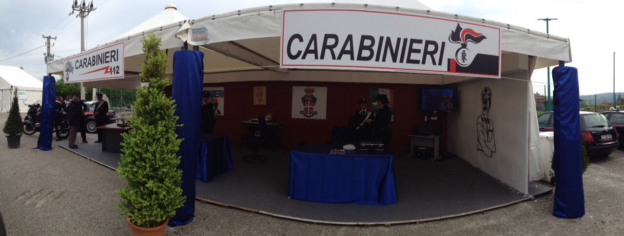 Controlli alla fiera di Venticano e grande successo per lo stand dell’Arma dei Carabinieri