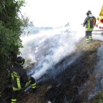 incendio vigili del fuoco