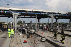 Il disastro al Casello dell'A14