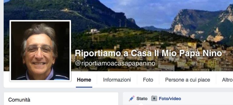 Disperso sui monti di Senerchia, l’appello dei familiari al Comune di Avellino