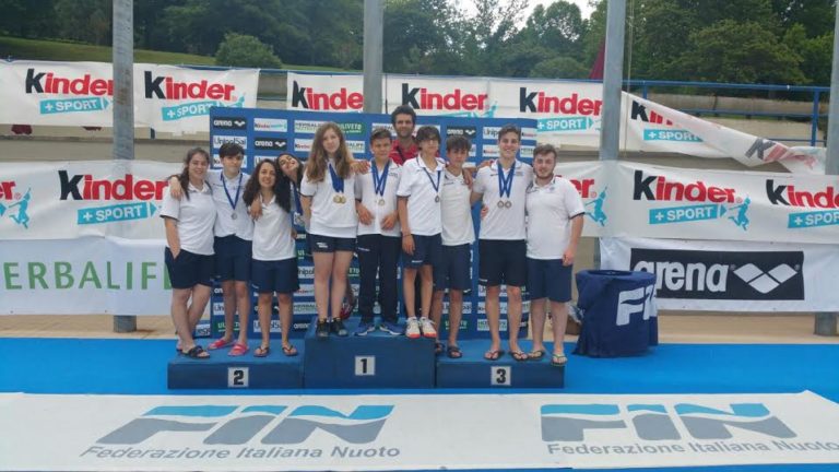 Manifestazione nazionale di Nuoto “Tutti in piscina 2016, trionfo irpino a Chianciano Terme