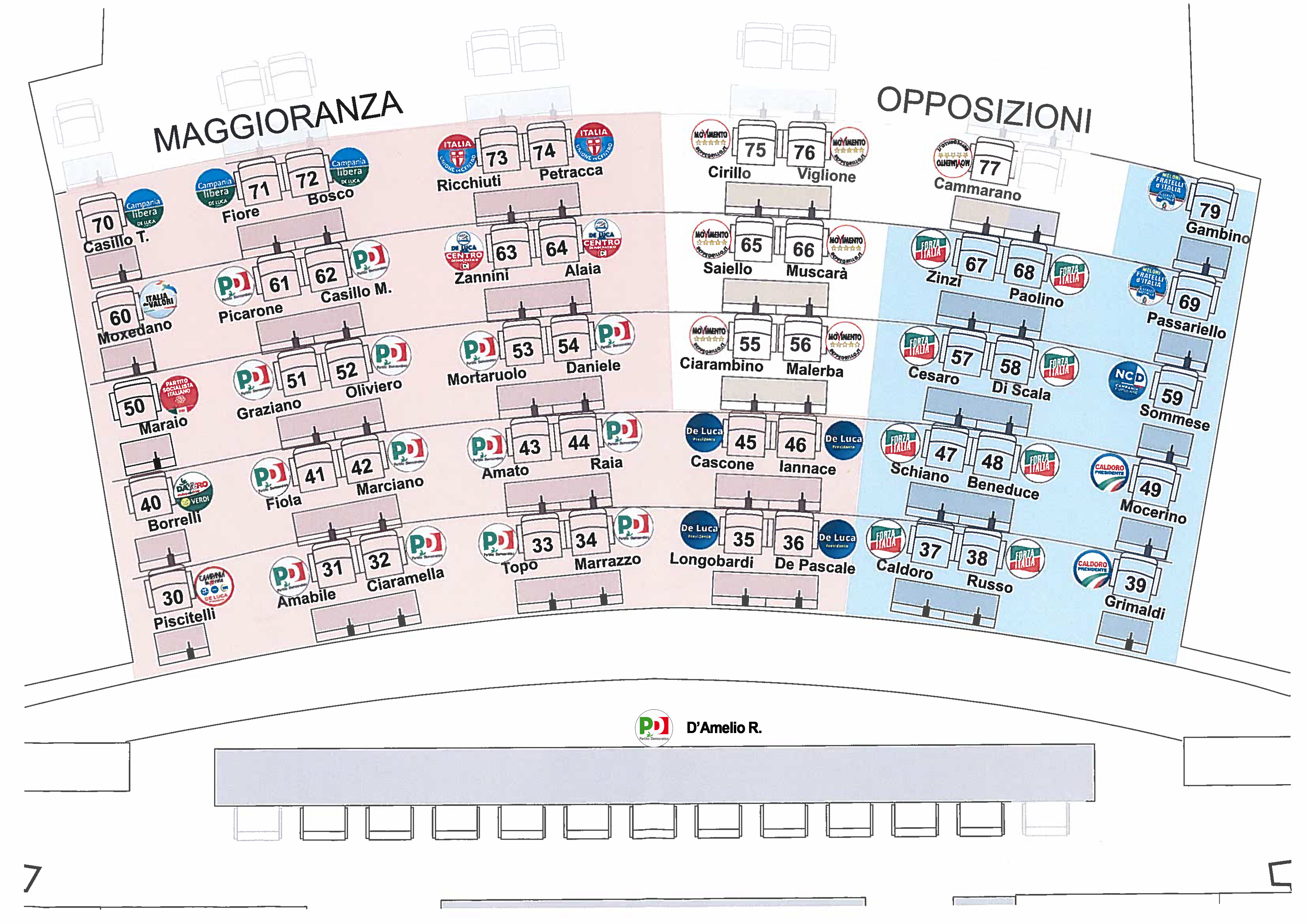 Verso le regionali – Decine di aspiranti candidati per quattro poltrone del parlamentino di palazzo Santa Lucia