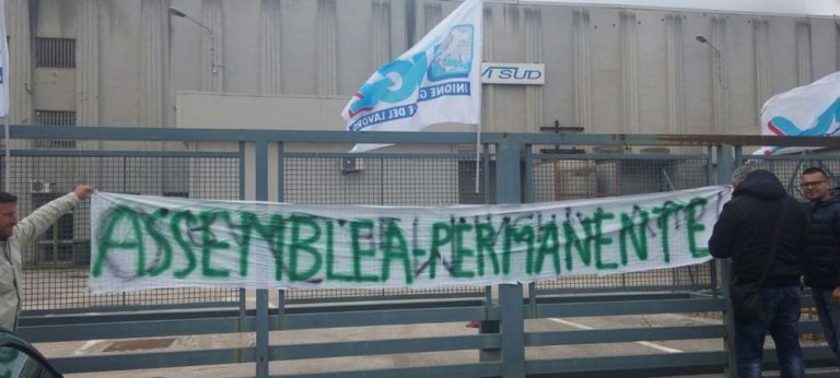 Ocevi Sud, Vassiliadis (Ugl): “Lavoratori in assemblea permanente”