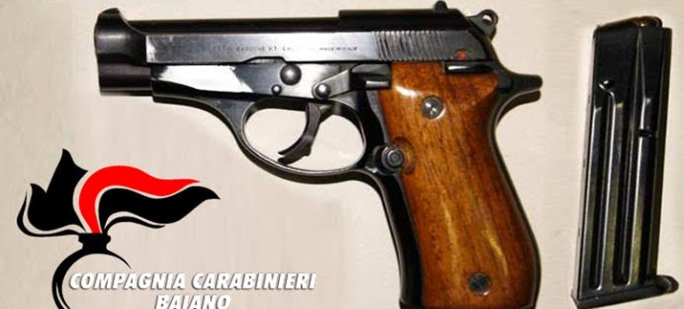 In giro con pistola carica e pronta a sparare, arrestato pregiudicato del Vallo Lauro