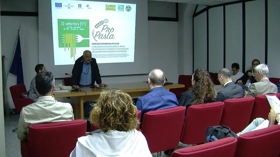 VIDEO/ Convegno sul progetto “Pro Pasta”, Mamone: “Ottimizzeremo la filiera del gran duro”