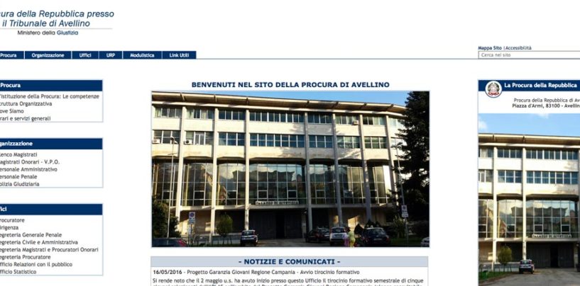 Si rinnova il portale web ufficiale della Procura di Avellino.
