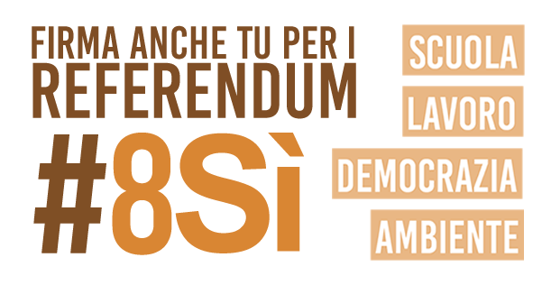 “Contiamoci per tornare a contare”, parte la campagna referendaria contro il governo Renzi