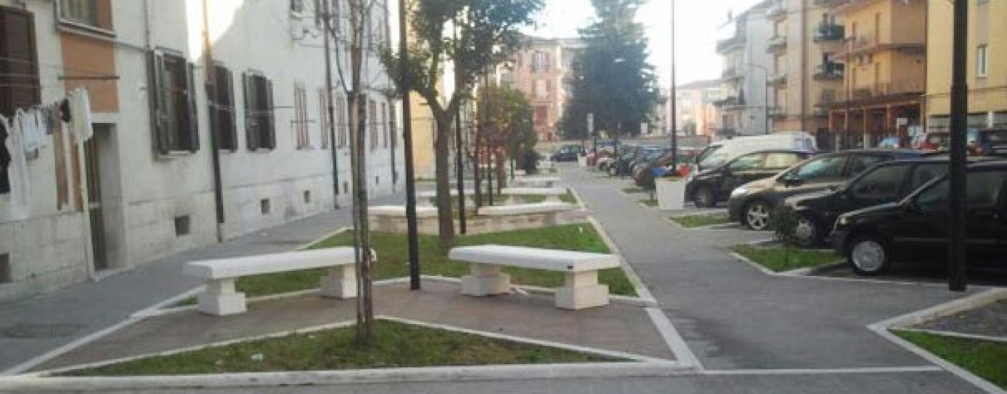 Largo Scoca – largo Malzoni, completati gli interventi di riqualificazione dell’area urbana