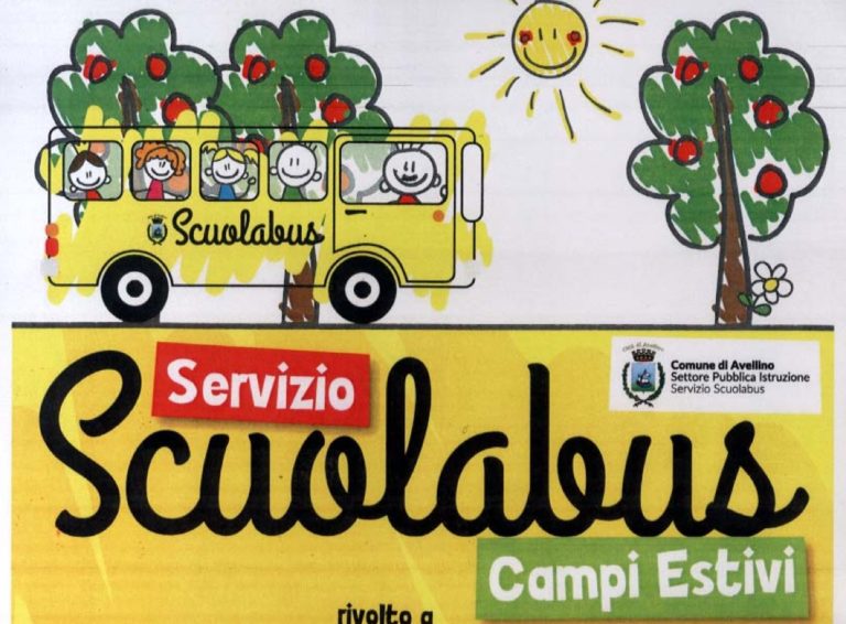 Comune di Avellino, servizio Scuolabus disponibile anche d’estate