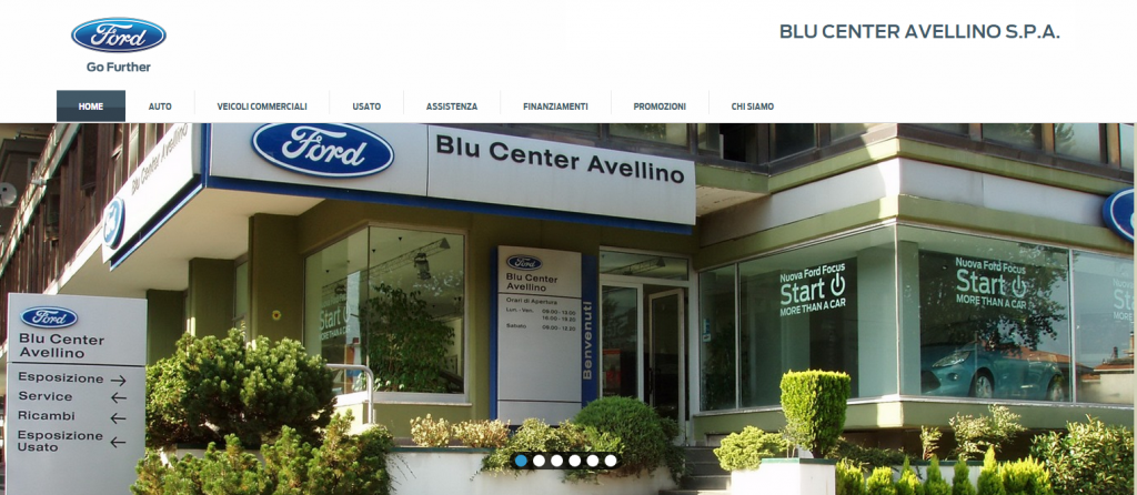 sito web ford blu center
