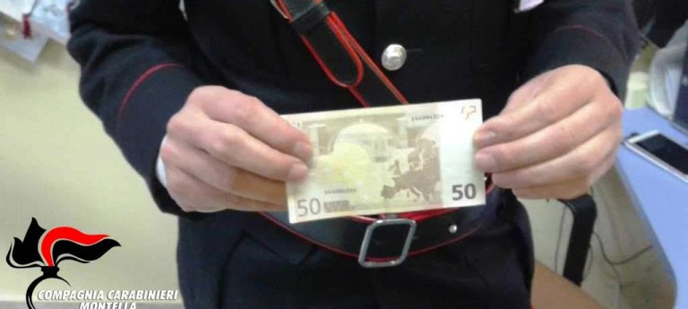 Montella, pregiudicata denunciata per spaccio di banconote false
