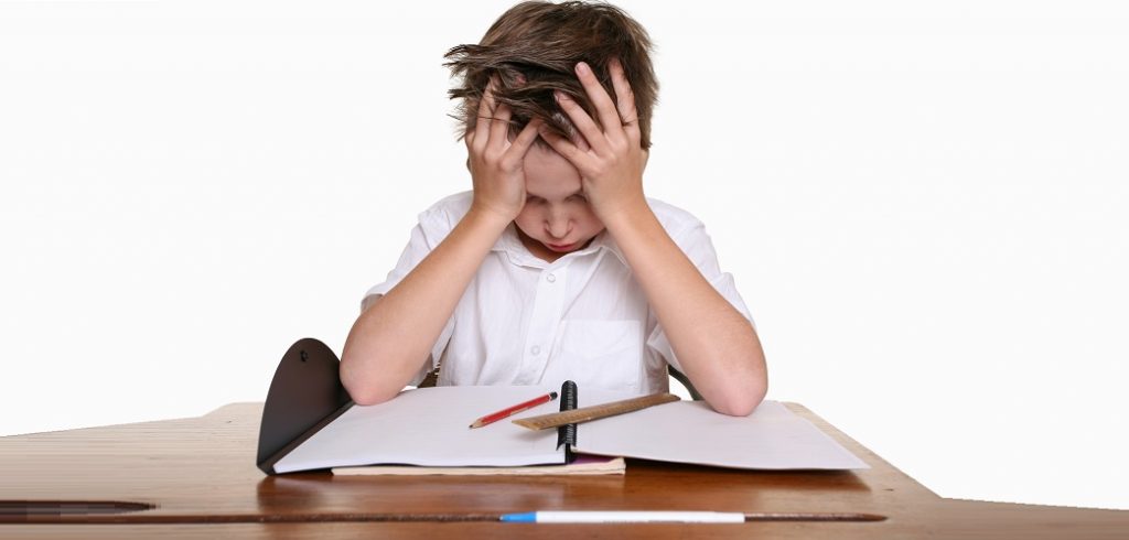 Studente in difficoltà