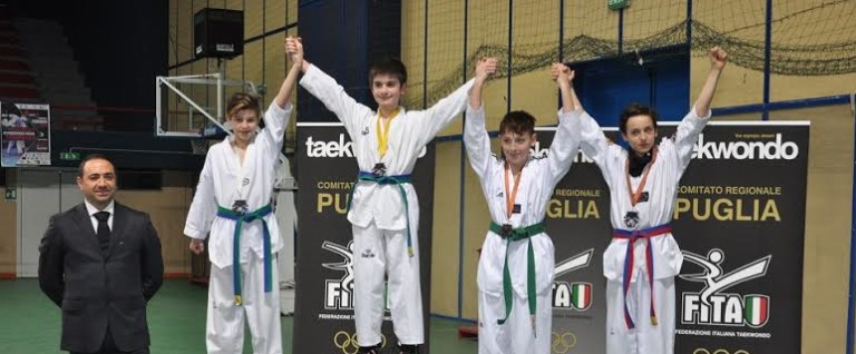 Taekwondo, 9 medaglie agli Interregionali per il team di D’Alessandro