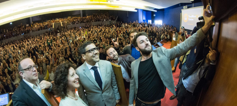 Bagno di folla per The JackaL all’Università di Fisciano