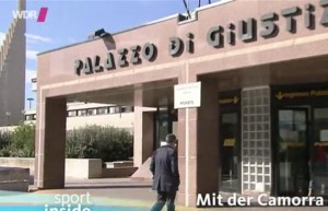 Un servizio sulla camorra in onda sulle reti Ard