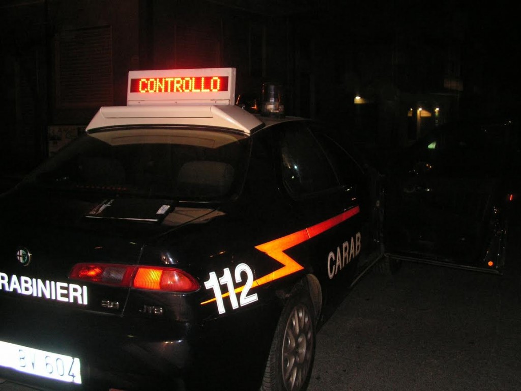 Carabinieri notte
