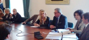 Al centro Federica Vozzella